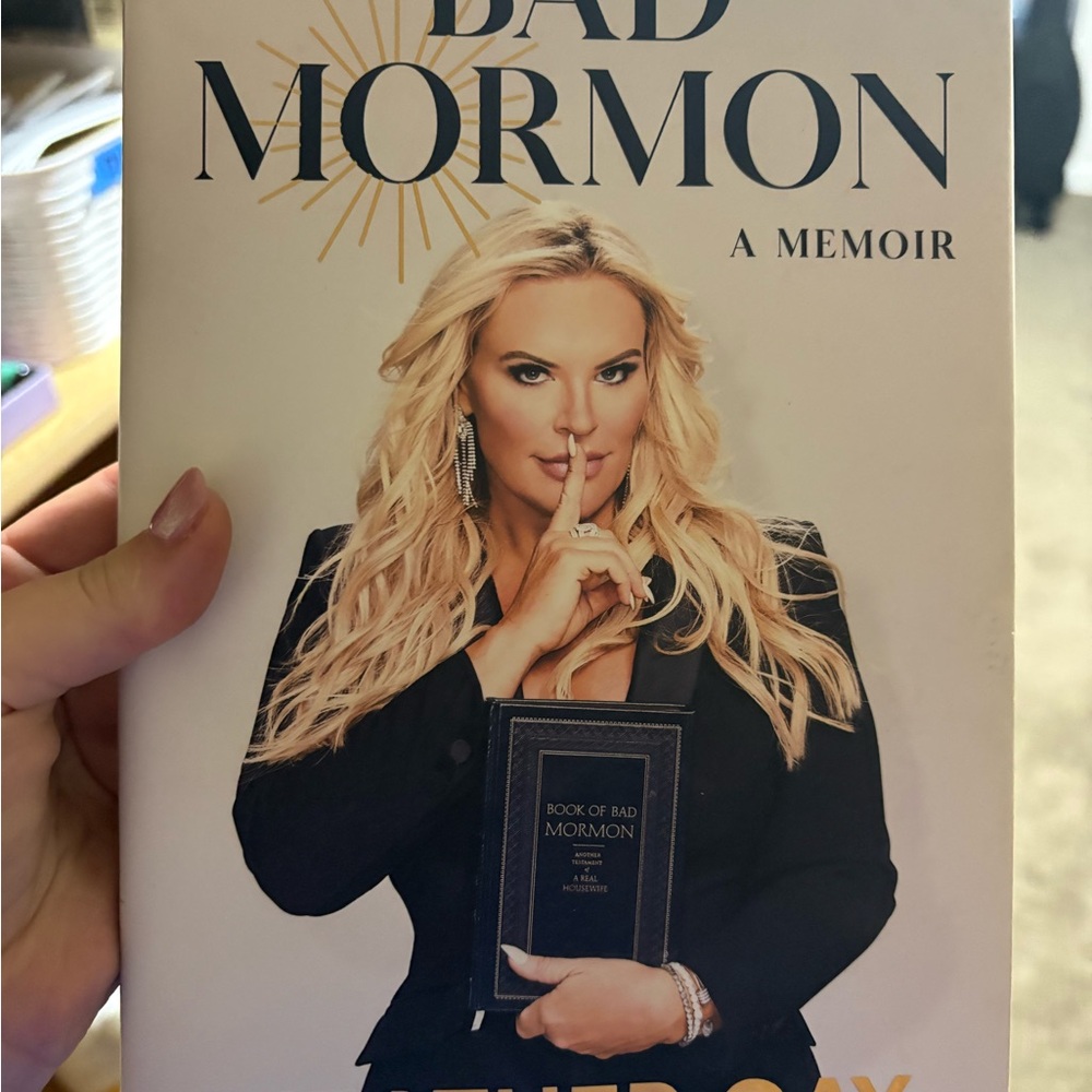 Book of Bad Mormon Hardcover - Black
